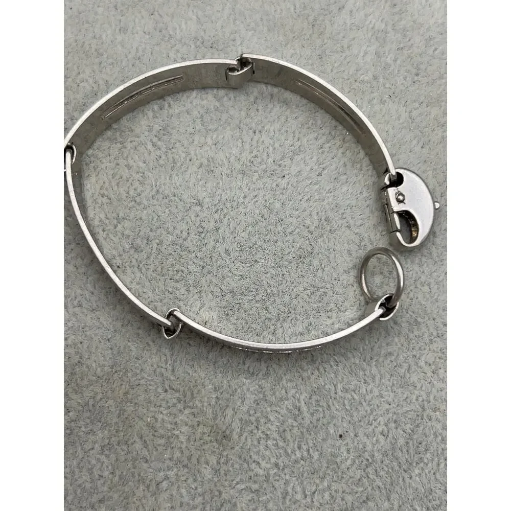 Vintage Arne Johansen Denmark 925 Sterling Modernist Bracelet 6”